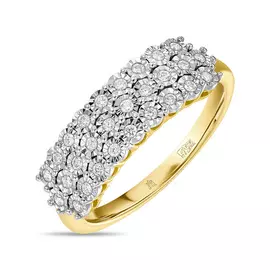 Кольцо c бриллиантами