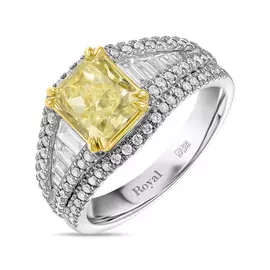 Кольцо c бриллиантами