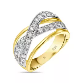 Кольцо c бриллиантами