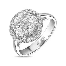 Кольцо c бриллиантами