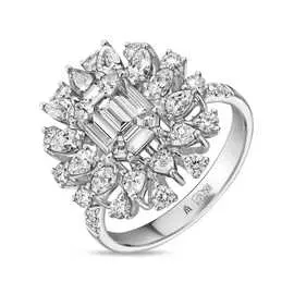 Кольцо c бриллиантами