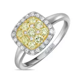 Кольцо c бриллиантами