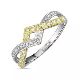 Кольцо c бриллиантами