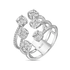 Кольцо c бриллиантами