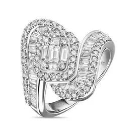 Кольцо c бриллиантами