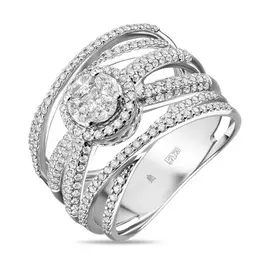 Кольцо c бриллиантами