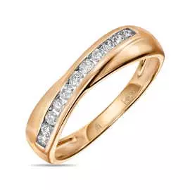 Кольцо c бриллиантами