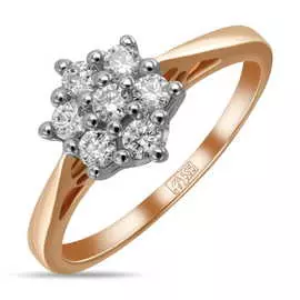 Кольцо c бриллиантами