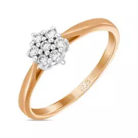 Кольцо c бриллиантами