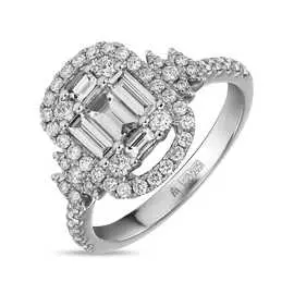 Кольцо c бриллиантами