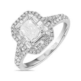 Кольцо c бриллиантами