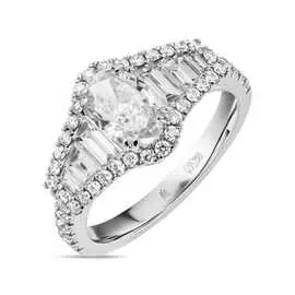 Кольцо c бриллиантами