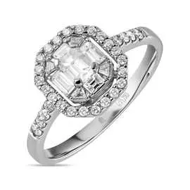 Кольцо c бриллиантами