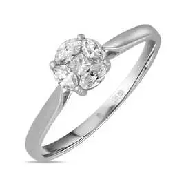 Кольцо c бриллиантами