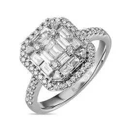 Кольцо c бриллиантами