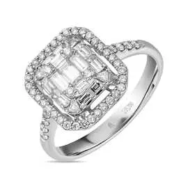 Кольцо c бриллиантами