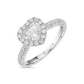 Кольцо c бриллиантами