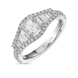 Кольцо c бриллиантами