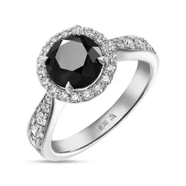 Кольцо c бриллиантами