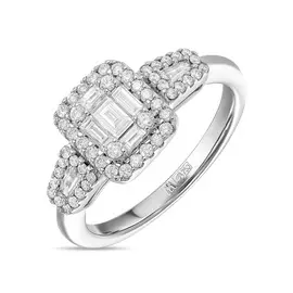 Кольцо c бриллиантами