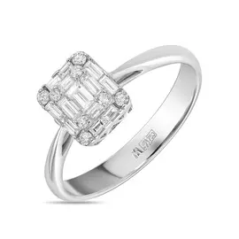 Кольцо c бриллиантами