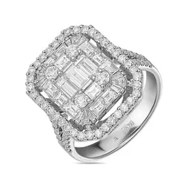 Кольцо c бриллиантами