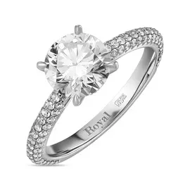 Кольцо c бриллиантами