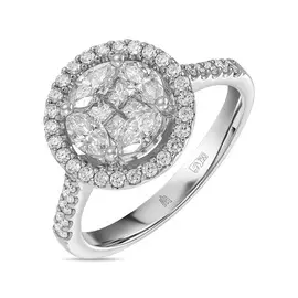 Кольцо c бриллиантами