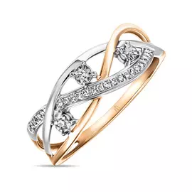 Кольцо c бриллиантами