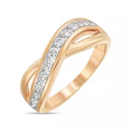 Кольцо c бриллиантами