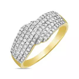 Кольцо c бриллиантами