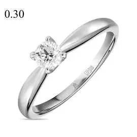 Кольцо c бриллиантом