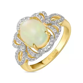 Кольцо c бриллиантами