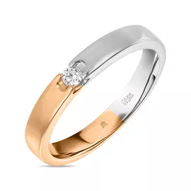 Кольцо c бриллиантом