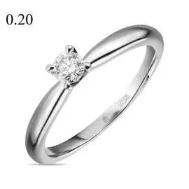 Кольцо c бриллиантом