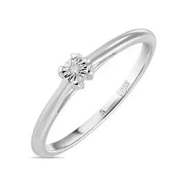 Кольцо c бриллиантом