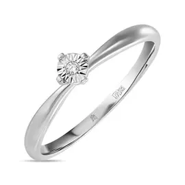 Кольцо c бриллиантом