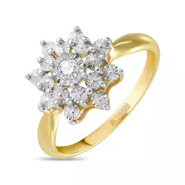 Кольцо c бриллиантом