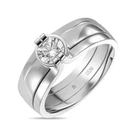 Кольцо c бриллиантом