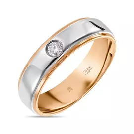 Кольцо c бриллиантом