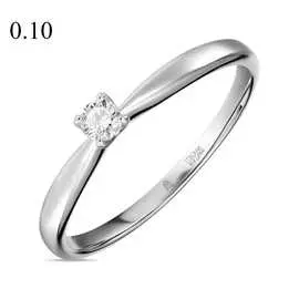 Кольцо c бриллиантом