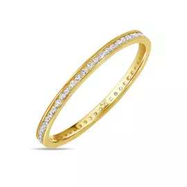 Кольцо c фианитами