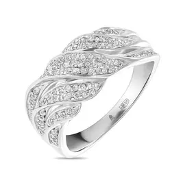 Кольцо c фианитами