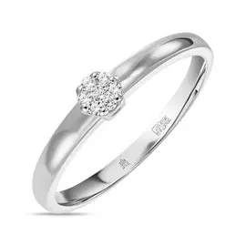 Кольцо c фианитами