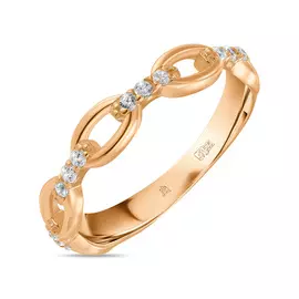 Кольцо c фианитами