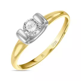 Кольцо c фианитом