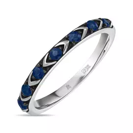 Кольцо c сапфирами