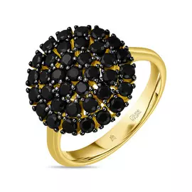 Кольцо c сапфирами