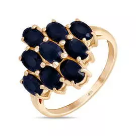 Кольцо c сапфирами