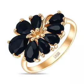 Кольцо c сапфирами